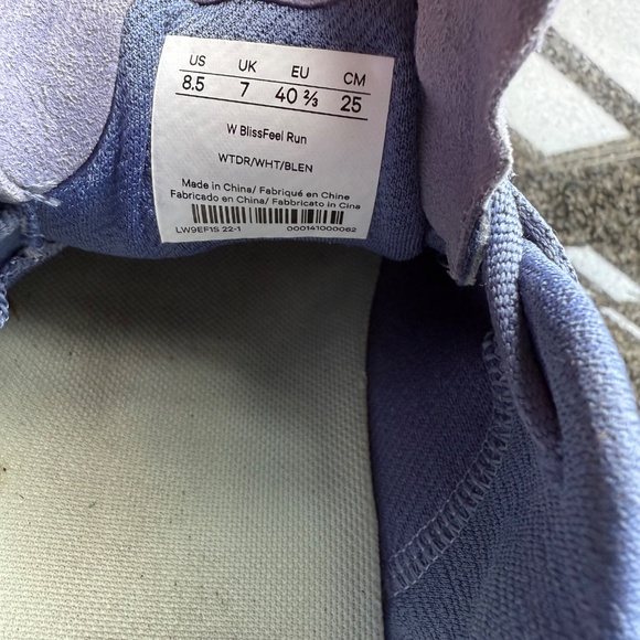 Lululemon Blissfeel Run Blue Water Drop Running Shoe Women’s Sneaker 8.5 - Picture 10 of 10